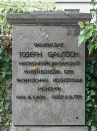Grab - Joseph Gautsch – Foto aus München