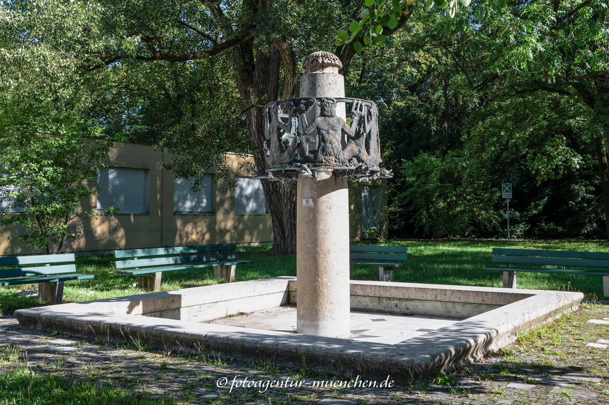 Wassermann und Nereiden – Denkmal/Kunstwerk in München