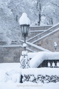 Gerhard Willhalm - Anlage Friedensengel im Winter