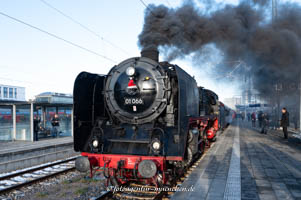 Lokomotive Ostbahnhof – Foto aus München