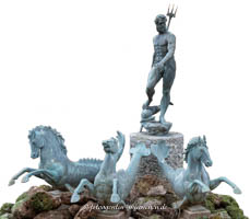 Neptun-Brunnen – Foto aus München