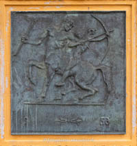 Gerhard Willhalm – Kentaur mit Bogenschützen