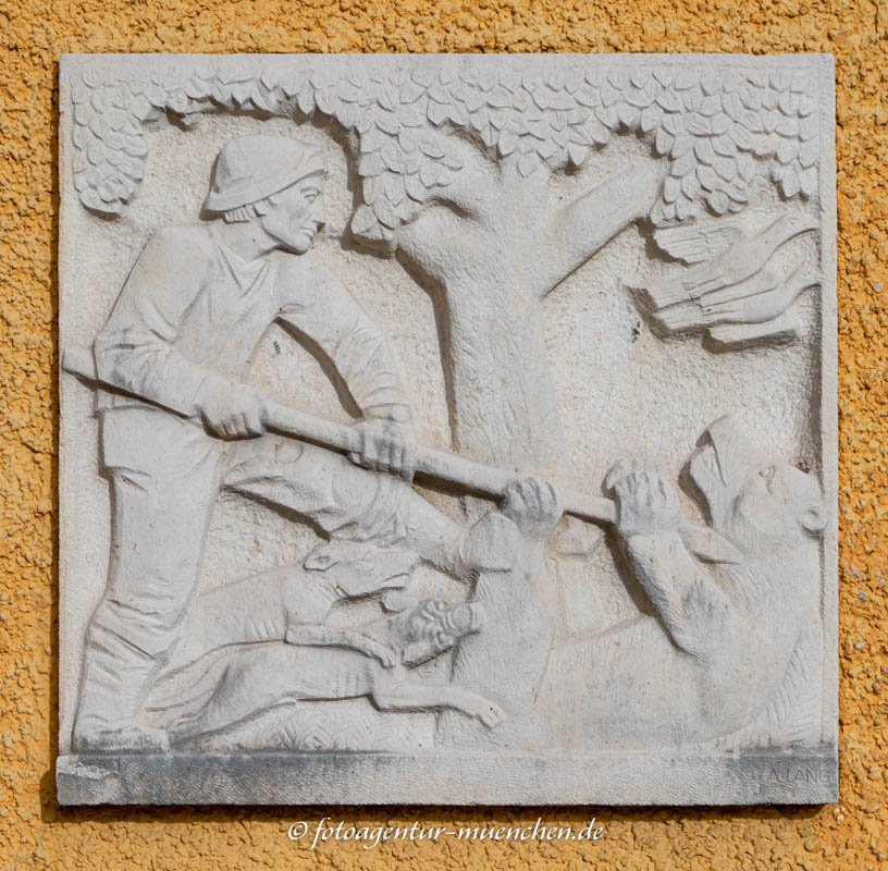Bärenjagd – Denkmal/Kunstwerk in München