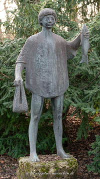 Gerhard Willhalm – Fischer mit seinem Fang
