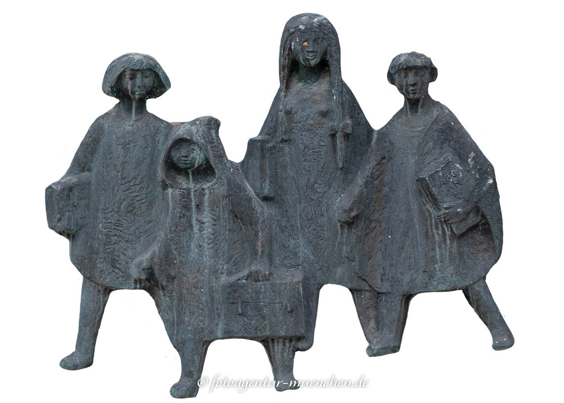 Kindergruppe  – Denkmal/Kunstwerk in München