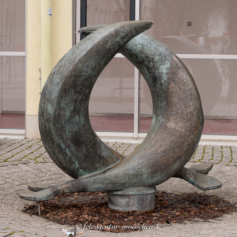 Seehunde-Brunnen – Denkmal/Kunstwerk in München