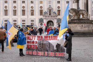 Gerhard Willhalm – Demonstration für die Ukraine