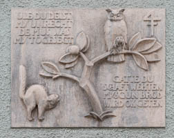 Gerhard Willhalm – Bauschmuck - Katze und Eule
