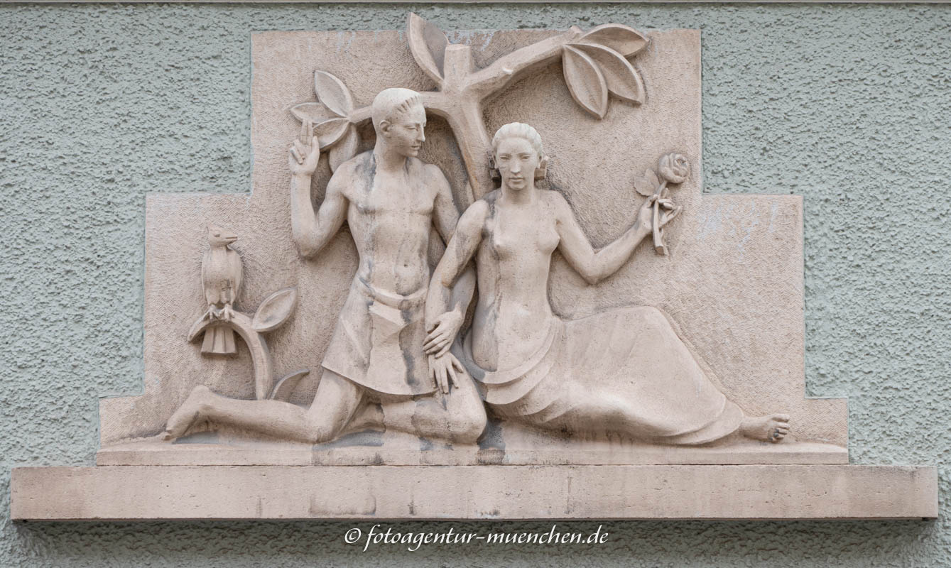 Bauschmuck - Mann mit Frau