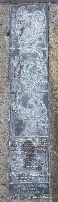 Schwalbach Karl Jakob - Denkmal Adolf Kopping - Inschrift