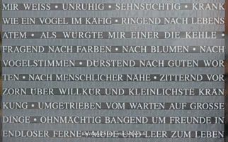 Worte von Dietrich Bonhoeffer – Foto aus München