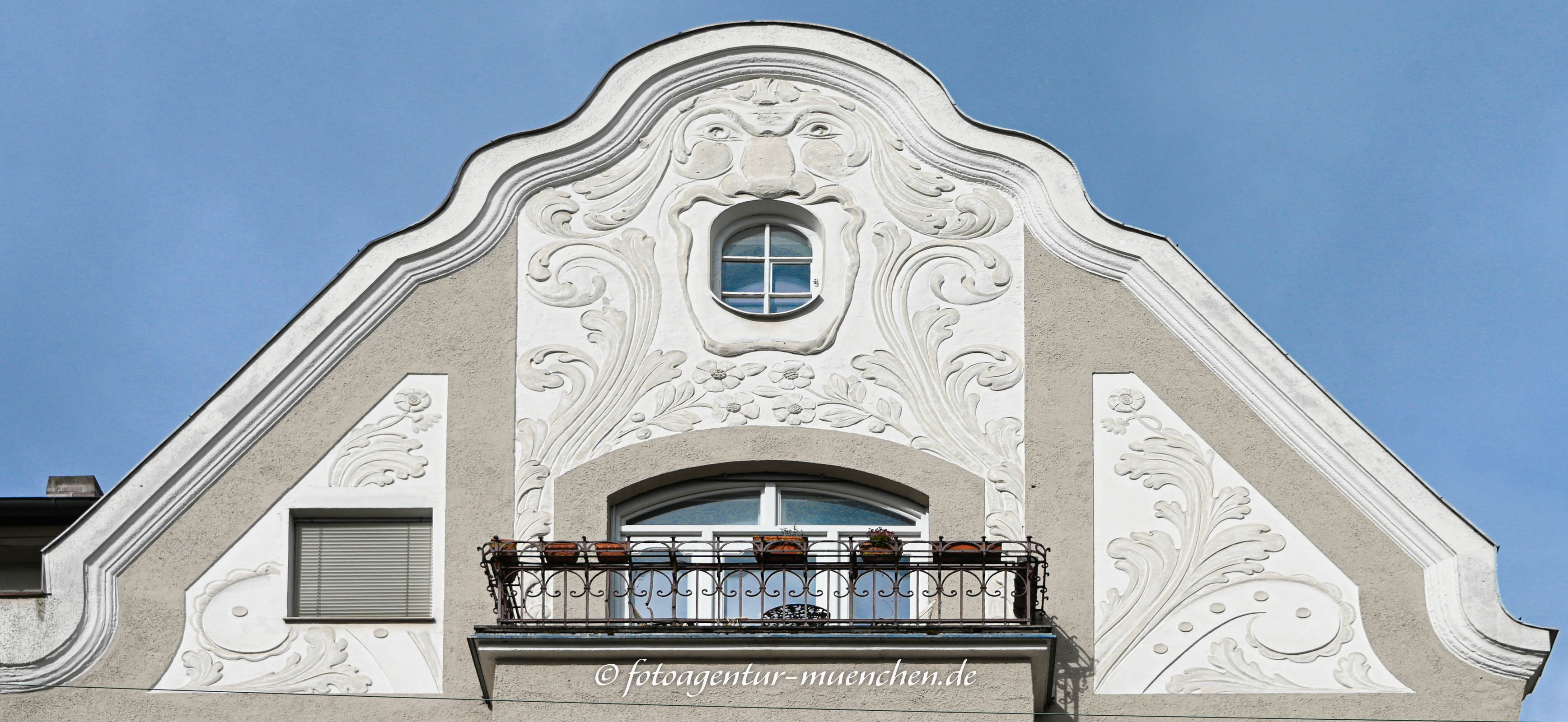 Giebel -Jugendstil