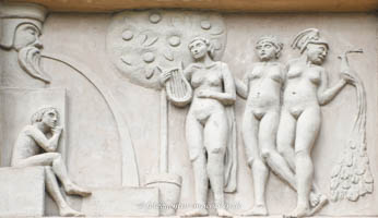 Relief - Jugendstil – Foto aus München