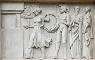 Relief - Jugendstil – Foto aus München
