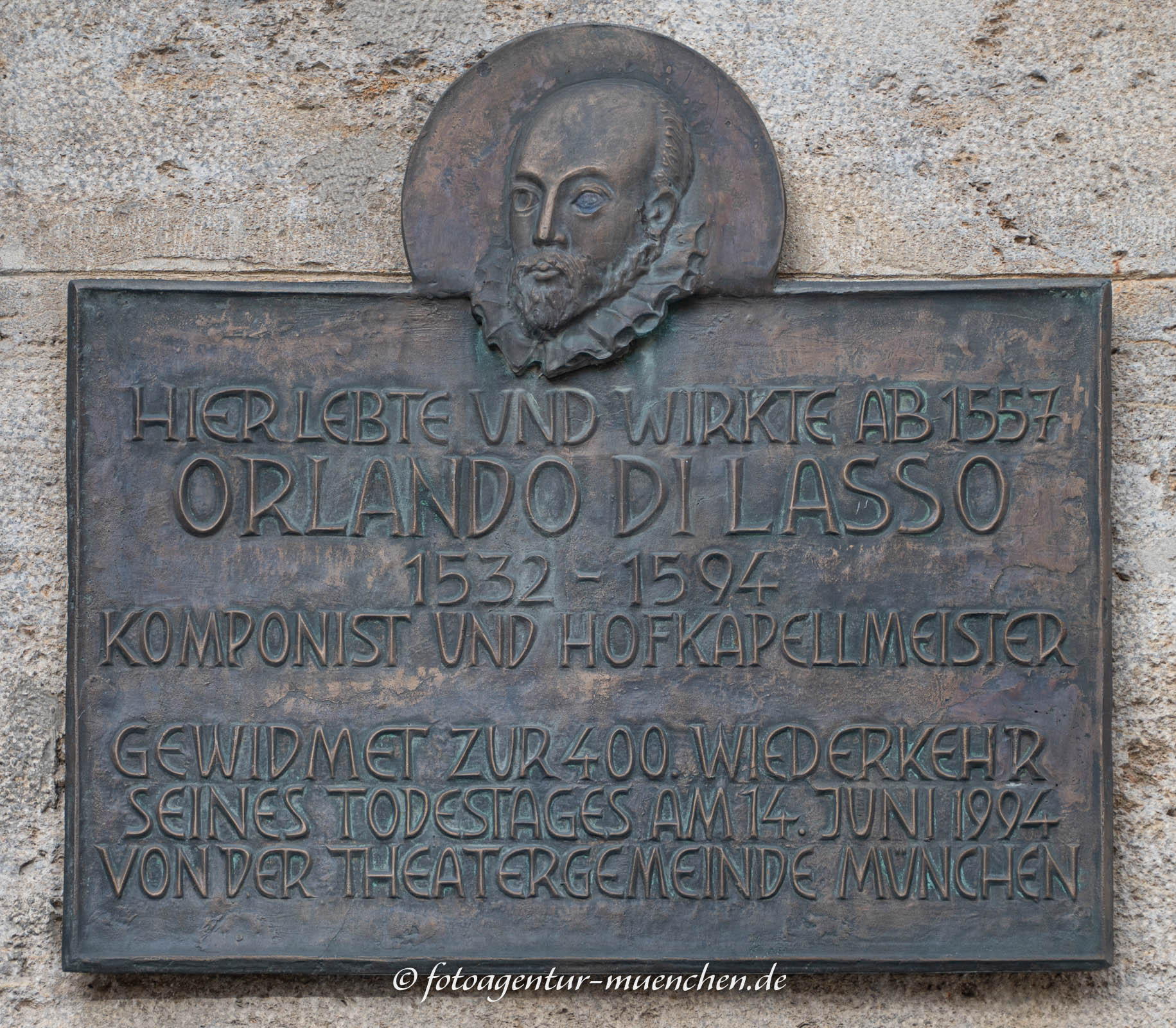 400. Todestag von Orlando di Lasso