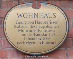 Georg von Hauberrisser – Foto aus München