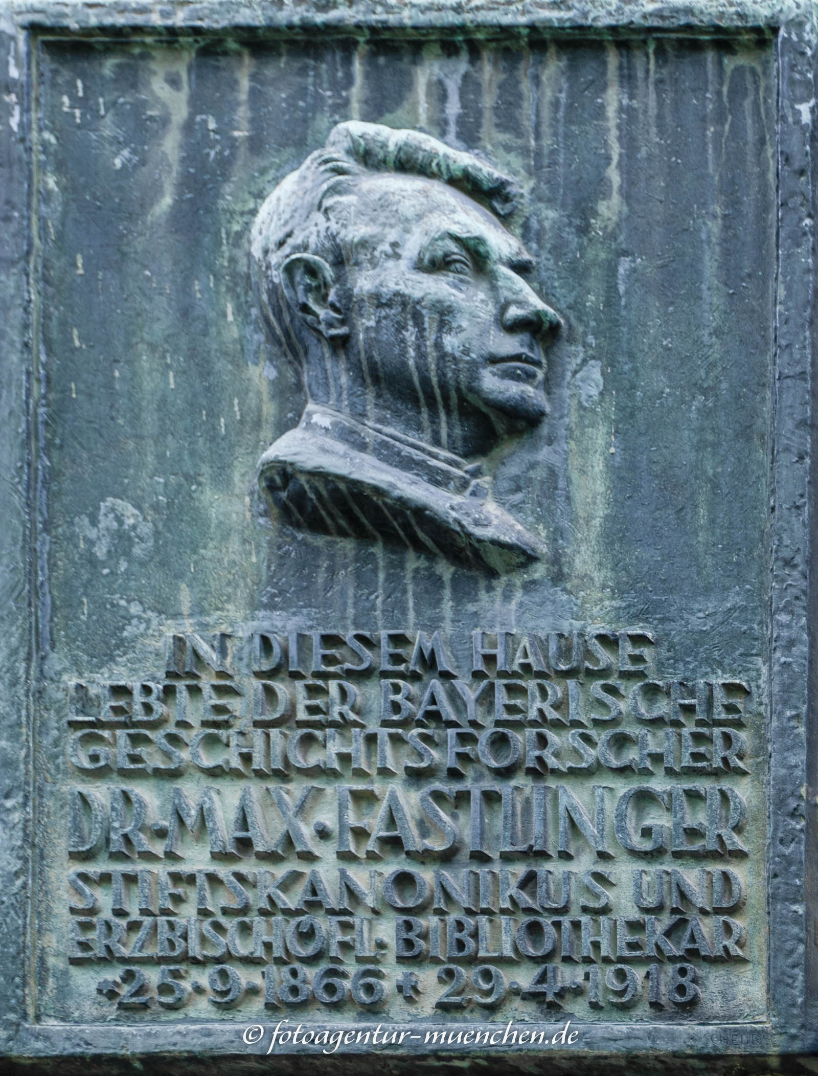 Gedenktafel - Max Fastlinger