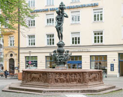 Fortuna-Brunnen – Foto aus München