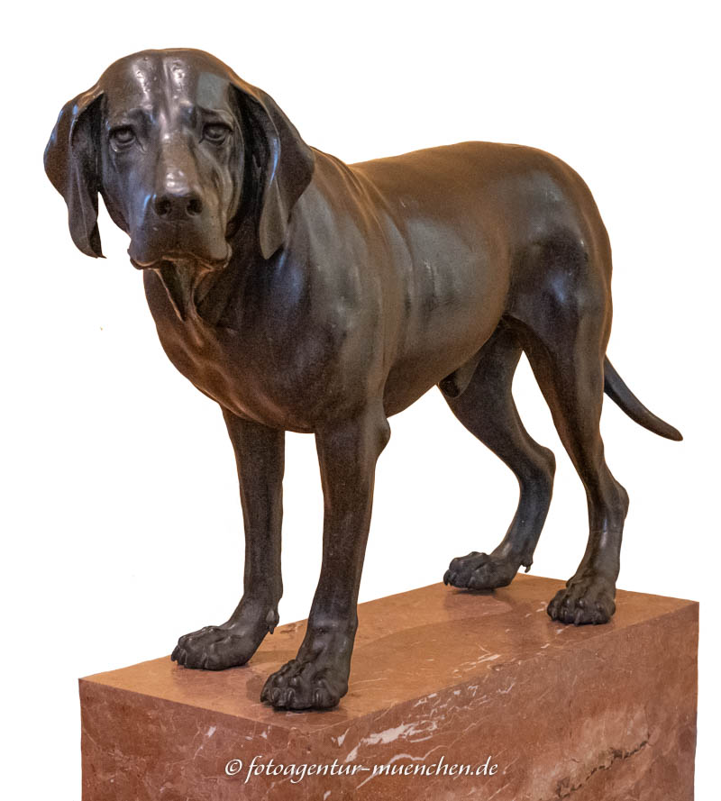 Jagdhund – Denkmal/Kunstwerk in München