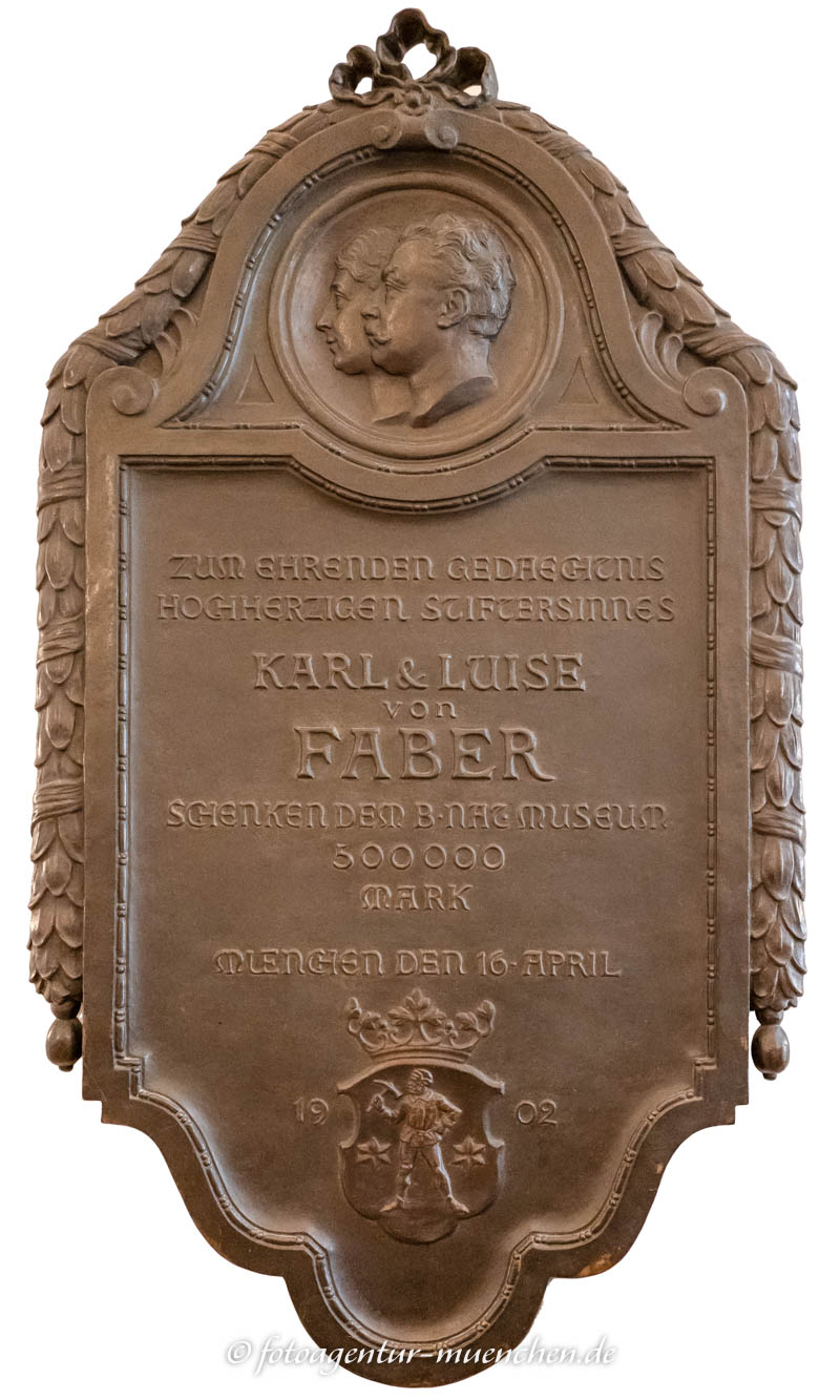 Gedenktafel - Karl & Luise von Faber – Denkmal/Kunstwerk in München