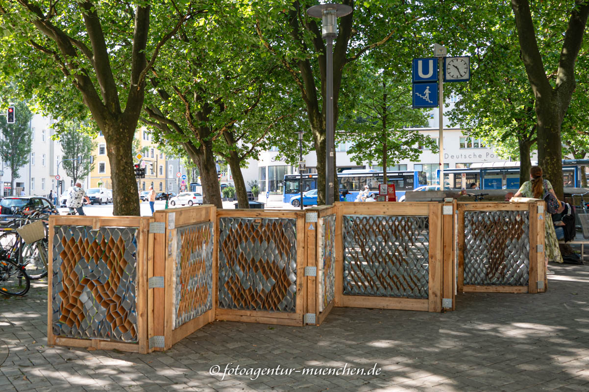 Tetrello – Denkmal/Kunstwerk in München