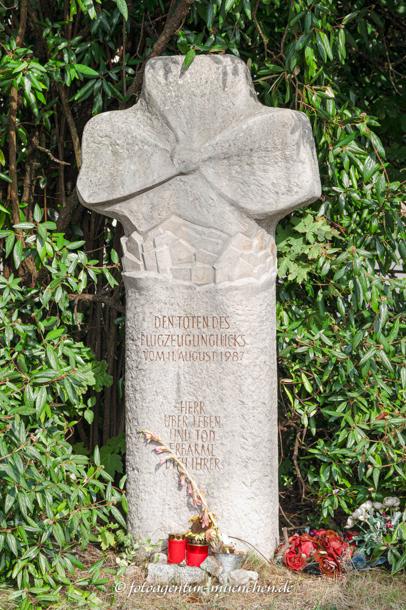 Flugzeugabsturz 11. August 1987 – Denkmal/Kunstwerk in München