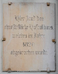  - Gedenktafel