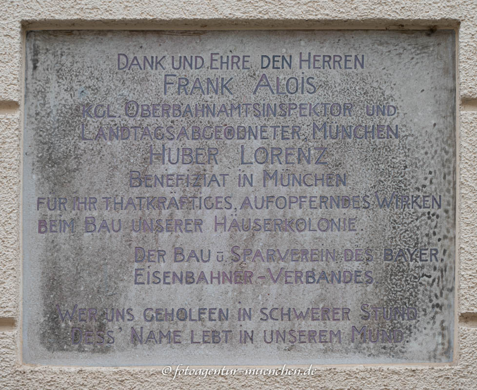 Alois Frank und Lorenz Huber – Denkmal/Kunstwerk in München