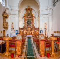 St. Elisabeth - Innenraum – Foto aus München