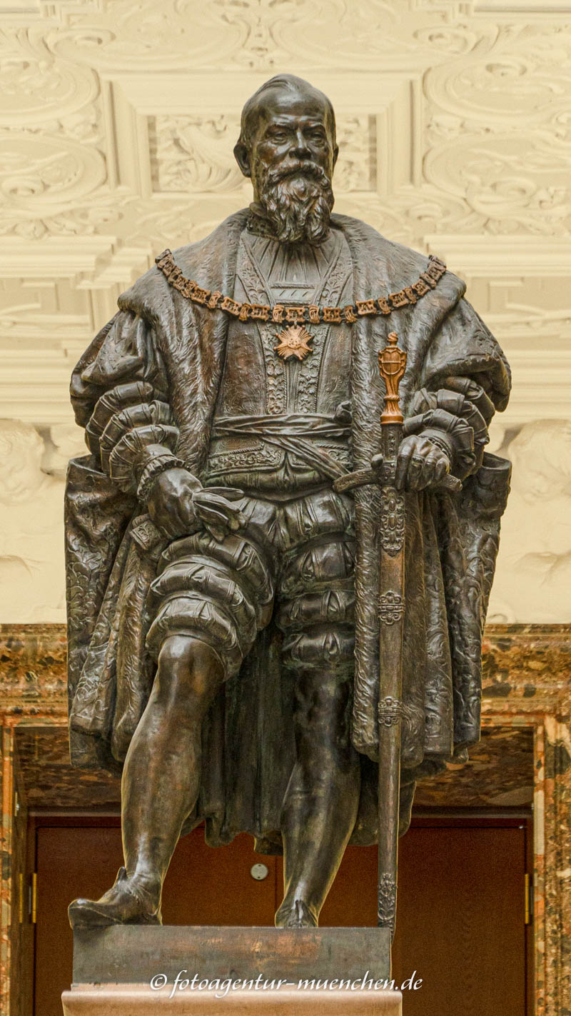 Standfigur - Prinzregent Liutpold – Denkmal/Kunstwerk in München