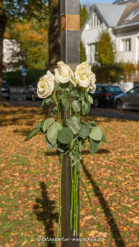 Erinnerungszeichen - Alexander Schmorell – Foto aus München