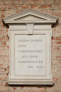 Grab - Joseph Graf von Armansperg – Foto aus München