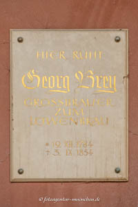 Grabstätte - Georg Brey – Foto aus München