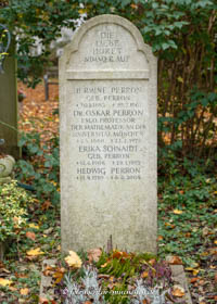 Grab - Oskar Perron – Foto aus München