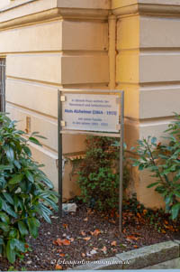 Gedenktafel - Alois Alzheimer – Foto aus München