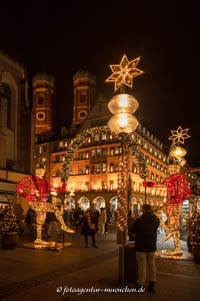 Weihnachtsmarkt in München – Foto aus München