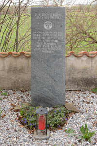 Gerhard Willhalm – Todesmarsch-Mahnmal - Degerndorf