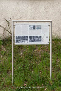 Gerhard Willhalm – Infotafel Todesmarsch - Dergerndorf