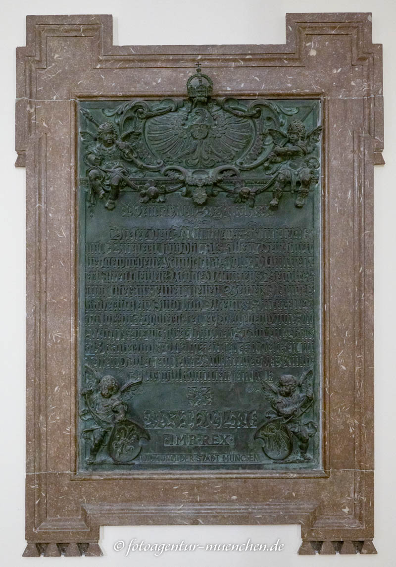 Relief Kaiser Wilhelm II. – Denkmal/Kunstwerk in München