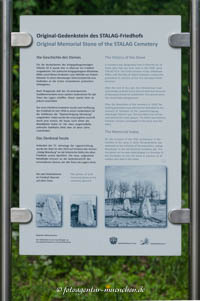 Gerhard Willhalm – STALAG VII A Gedenkstätte - Infotafel