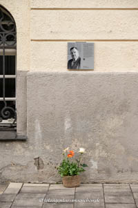 Gedenktafel - Philipp Auerbach – Foto aus München