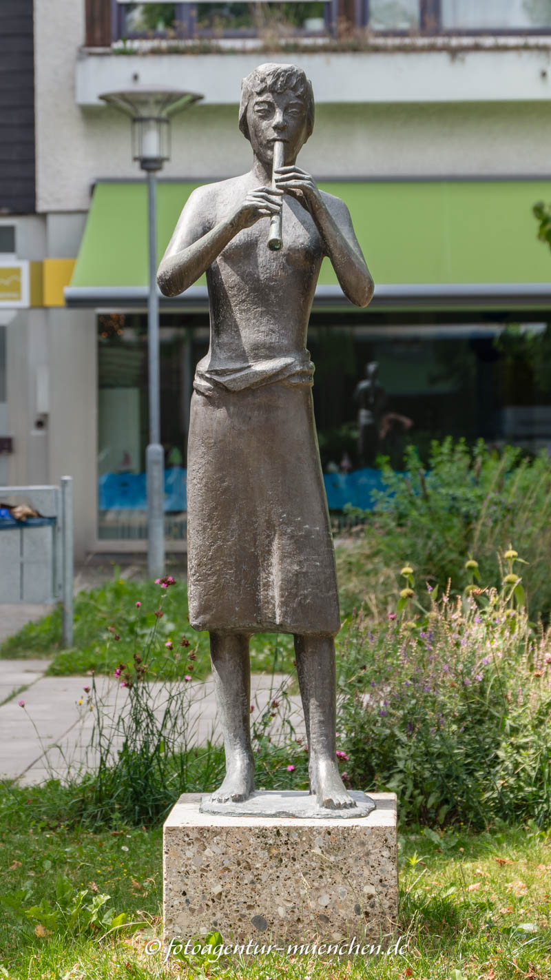 Flötenspielerin