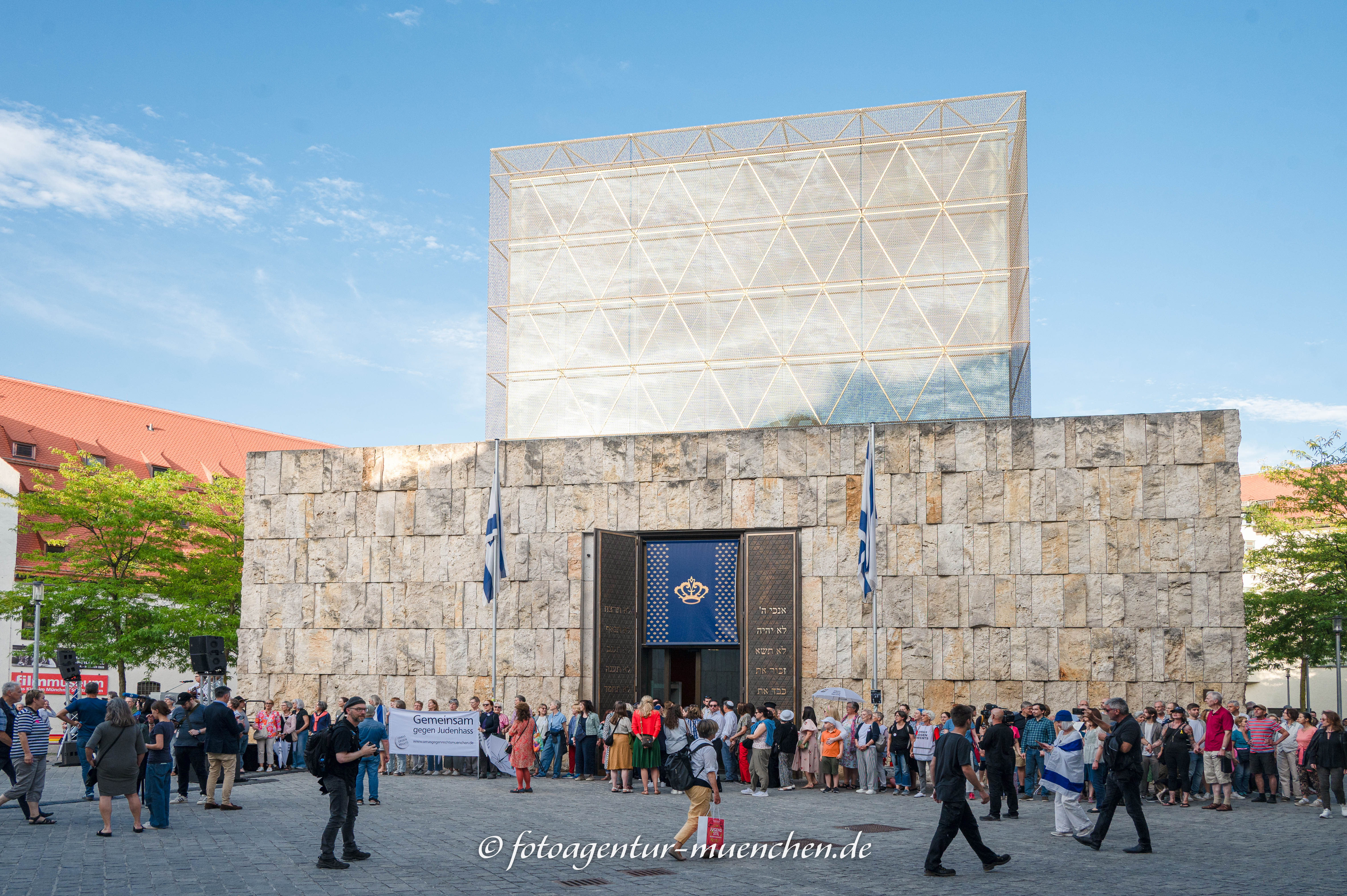 Bewachung der Münchner Synagoge