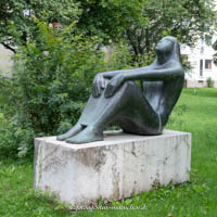 Die Sitzende – Foto aus München