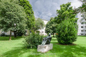 Die Sitzende – Foto aus München