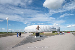 Statue - Franz Beckenbauer – Foto aus München