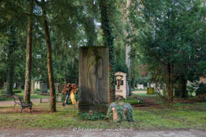 Kriegerdenkmal - Friedhof Obermenzing – Foto aus München