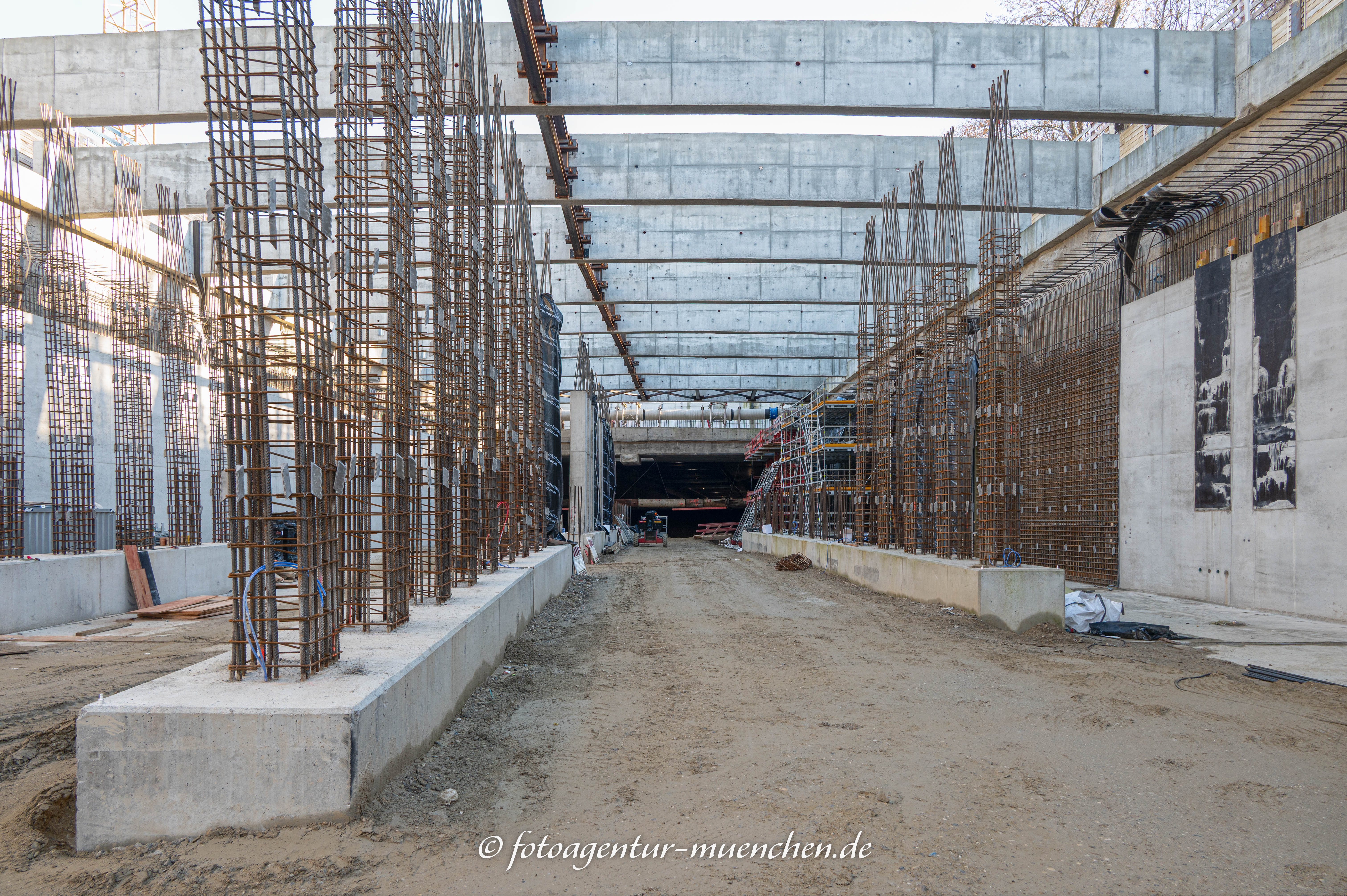 U-Bahnbaustelle - Laim