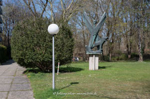 Engel mit Löwe – Foto aus München