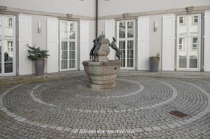 Windspiele-Brunnen – Foto aus München